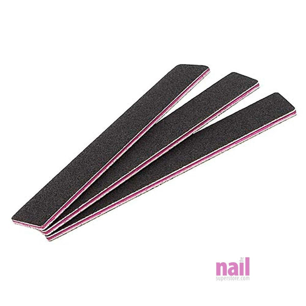 ProMaster Professional Nail File 50 ct | Jumbo Size - Pink Center - 80/80 Grit - Pack 410083 - The Nail Superstore