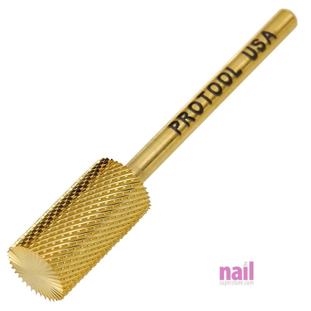 ProTool USA Carbide Nail Drill Bit | 3/32" Shank - French Pink & White Back Fill – Fine - Each 410143 - The Nail Superstore