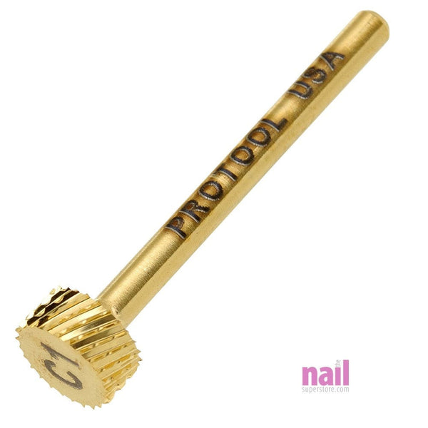 ProTool USA Carbide Nail Drill Bit | 3/32" Shank - 2-Week French Pink & White Back Fill - Each 410145 - The Nail Superstore