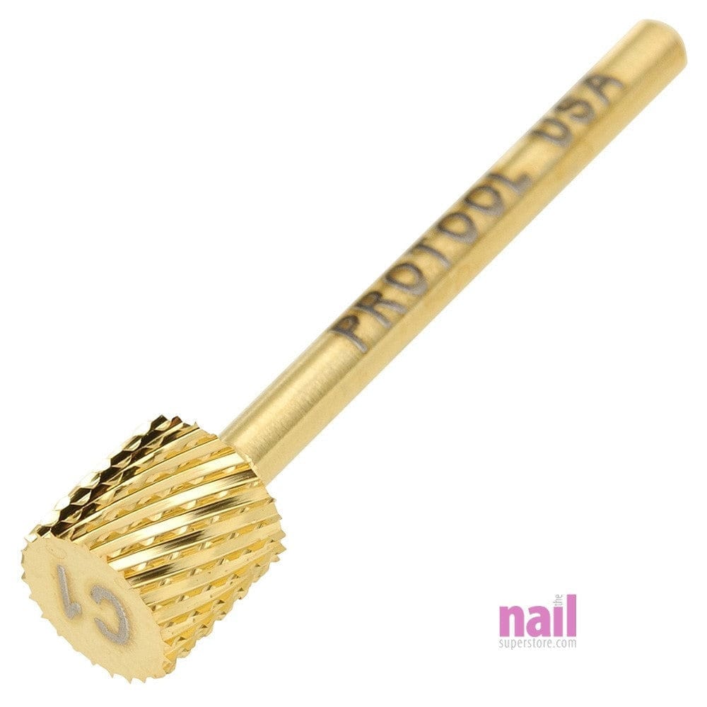 ProTool USA Carbide Nail Drill Bit | 3/32" Shank - 4-Week French Pink & White Back Fill - Each 410146 - The Nail Superstore