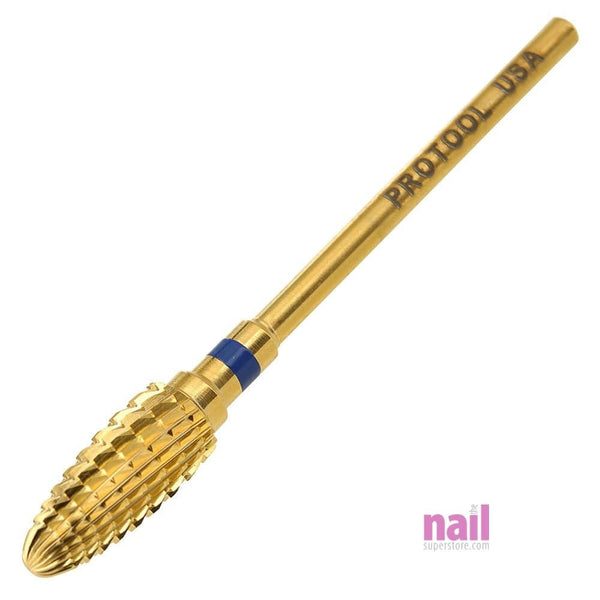 ProTool USA Carbide Nail Drill Bit | 3/32" Shank - Under Nail Cleaner Large Cone Bit - Medium - Each 410149 - The Nail Superstore
