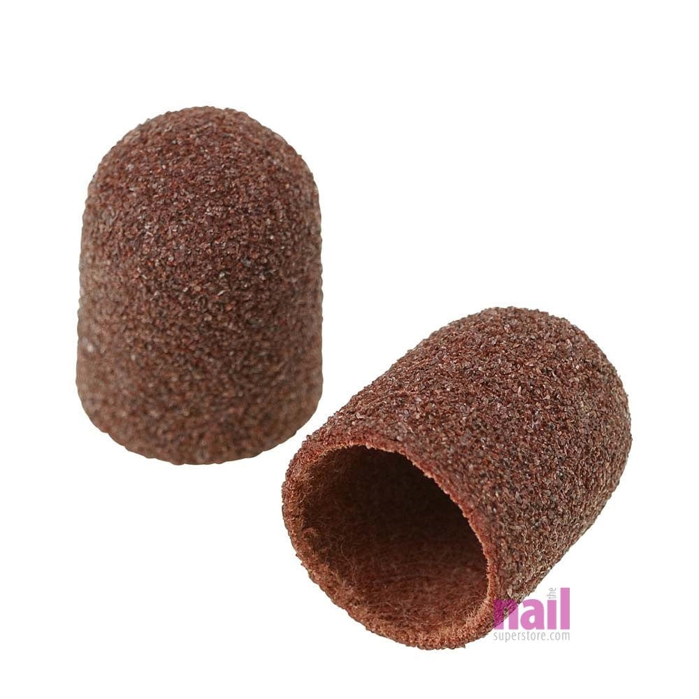 ProTool Electric Callus Remover | Sanding Cap – ¢10 x 15mm - Coarse Grit - Pack of 25 410154 - The Nail Superstore