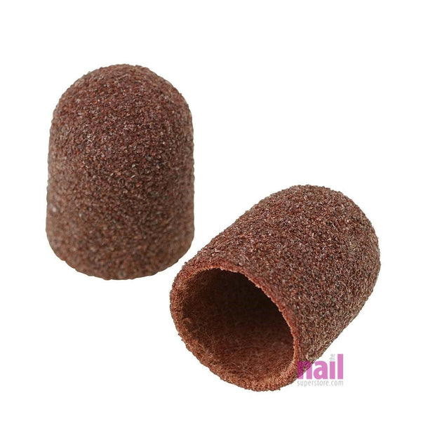 ProTool Electric Callus Remover | Sanding Cap – ¢10 x 15mm - Coarse Grit - Pack of 25 410154 - The Nail Superstore