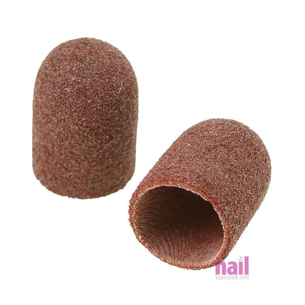 ProTool Electric Callus Remover | Sanding Cap – ¢10 x 15mm – Medium Grit - Pack of 25 410155 - The Nail Superstore