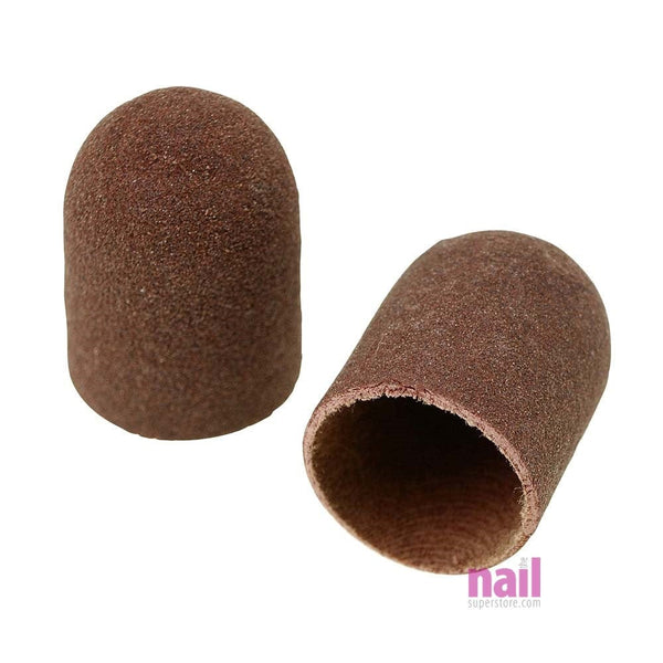 ProTool Electric Callus Remover | Sanding Cap – ¢10 x 15mm – Fine Grit - Pack of 25 410156 - The Nail Superstore