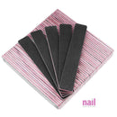 ProMaster Jumbo Professional Nail File | Black Abrasive  - 100/100 Grit - Pack of 50 pieces 410194 - The Nail Superstore