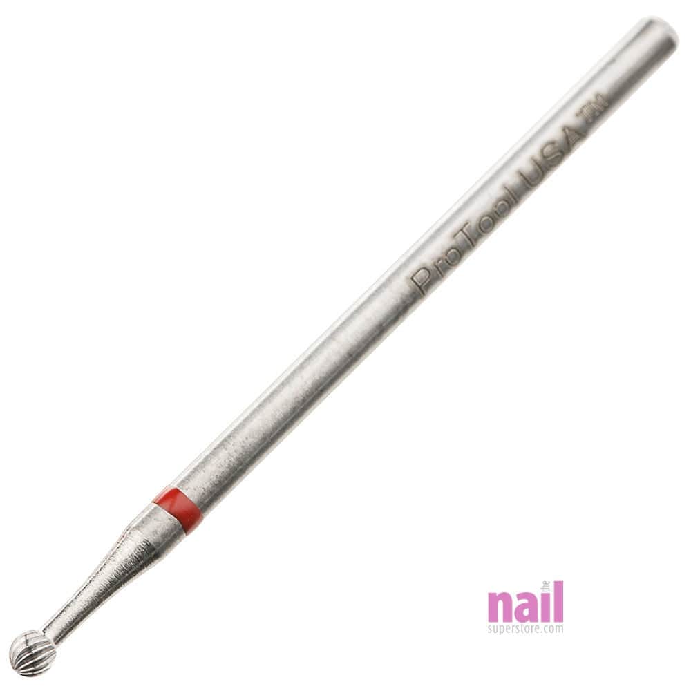 ProTool USA Carbide Nail Drill Bit | Cuticle Cleaner Ball – Fine - Each 410203 - The Nail Superstore