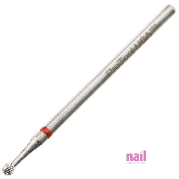 ProTool USA Carbide Nail Drill Bit | Cuticle Cleaner Ball – Fine - Each 410203 - The Nail Superstore