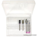 Carbide Nail Drill Bit Holder | Pocket Size – Holds Up to 14 Bits - Each 410222 - The Nail Superstore