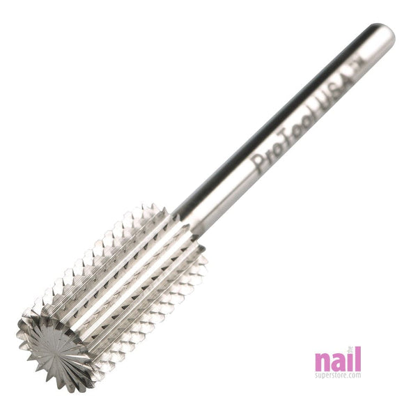 Premium 3-in-1 Carbide Nail Drill Bit | Coarse - Silver - Each 410231 - The Nail Superstore