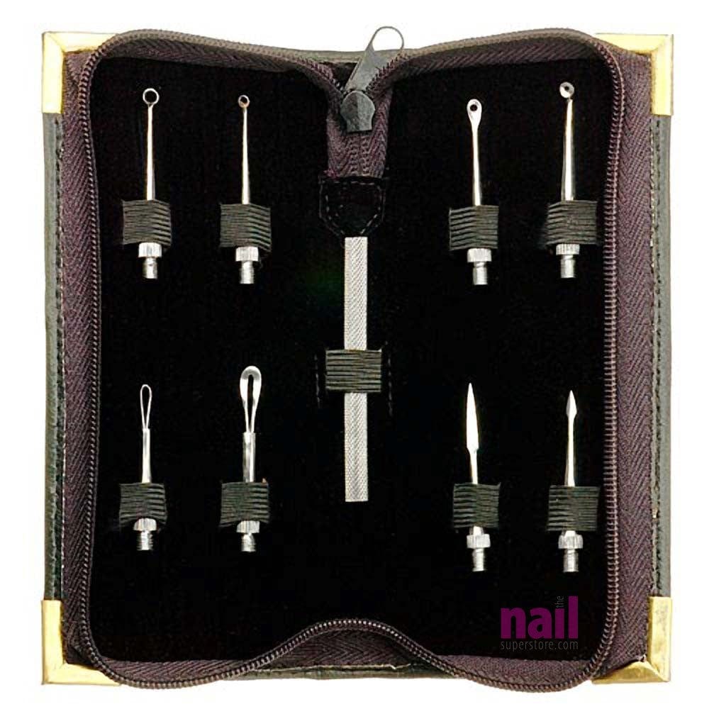 Facial & Skin Care Implement Kit | Professional Quality - 9 pieces 420040 - The Nail Superstore