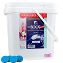 Alt Tag: Cory Lab Triple XXX Economy Pedicure Effervescent Tablets Mint Bulk 5,000 pcs salon pedicure soak tablets in mint, bulk bucket