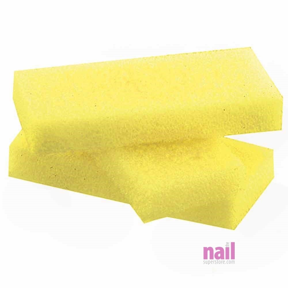 Pedicure Pumice Sponge | Coarse – Removes Thick & Rough Calluses - Case of 400 pcs 420096 - The Nail Superstore