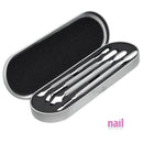 Premium Professional Cuticle Pusher Set | All The Essentials for Perfect Manicure & Pedicure - 5-pcs Set 420110 - The Nail Superstore