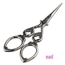 Victoria Vintage Scissors | Sharp Blades - Silver - Each 420117 - The Nail Superstore