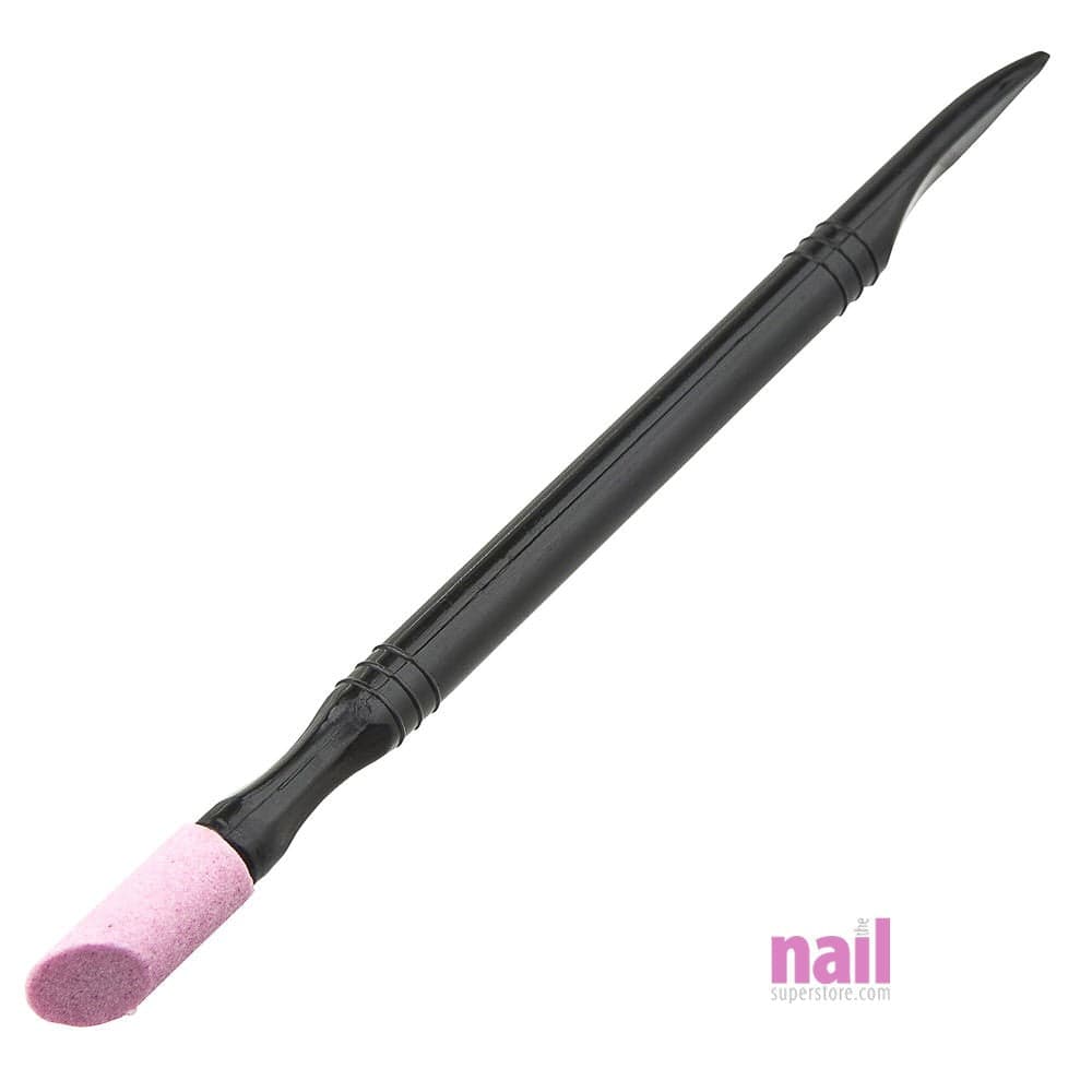 Quartz Stone Cuticle Pusher | Grinds Dead Skin & Cuticle Safely & Quickly - Each 420127 - The Nail Superstore