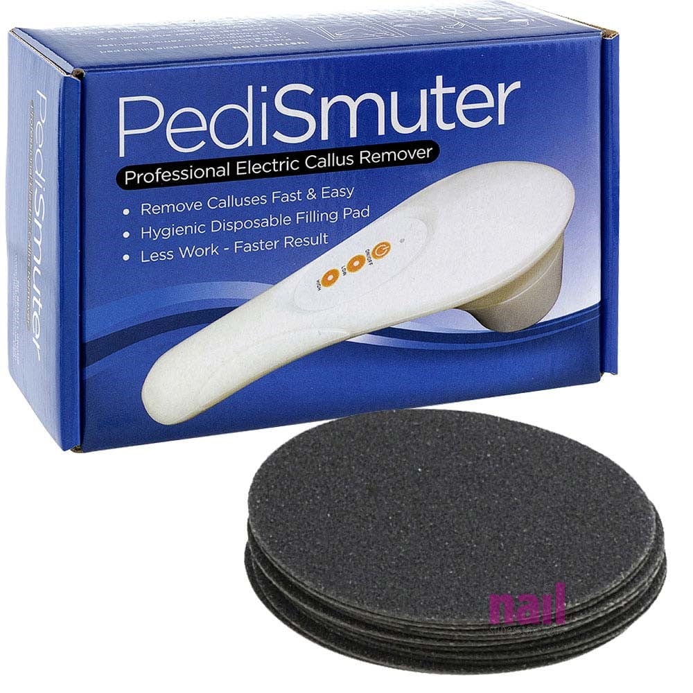 PediSmuter Electric Callus Remover | Refill Pads - Fine Grit - 30 Count 429007 - The Nail Superstore