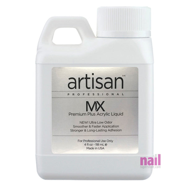 Artisan MX Acrylic Nail Liquid | Amazing Control – Flawless Sculpting - 4 oz