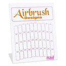Airbrush Nail Art Table Top Display Board | Showcase Your Work - Each 510029 - The Nail Superstore