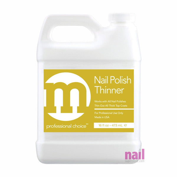 M Professional Choice - Nail Polish Thinner | Restores Proper Consistency - 16 oz