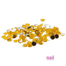 Nail Art Rhinestone | Gold - 1440 pcs. gold-toned nail art rhinestones for salon manicures, sparkle and texture accents