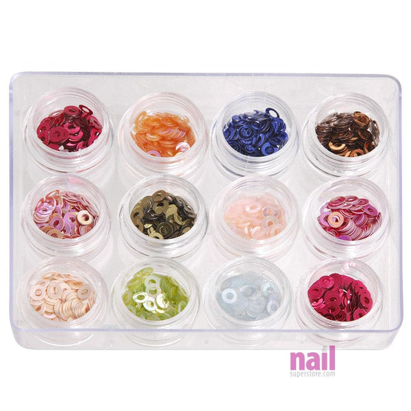 3D Nail Art Special Effect Accessory | Ring Shape #2 - 12 colors 520265 - The Nail Superstore