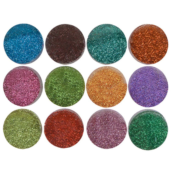 Nail Art Glitters Kit | #26 - 12 pieces 520277 - The Nail Superstore