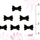 3D Nail Art Designs | Black Nail Bow Tie - Pack of 10 pieces 520291 - The Nail Superstore