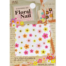 Japanese Nail Art Stickers | Pink, Orange & Yellow Flowers F-5 - Each 520450 - The Nail Superstore