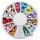 Nail Art Rhinestones | Multi-Color Oval Gems - Each 520521 - The Nail Superstore