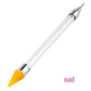 Double Head Rhinestone Picker | Clear Crystal - Each 520560 - The Nail Superstore