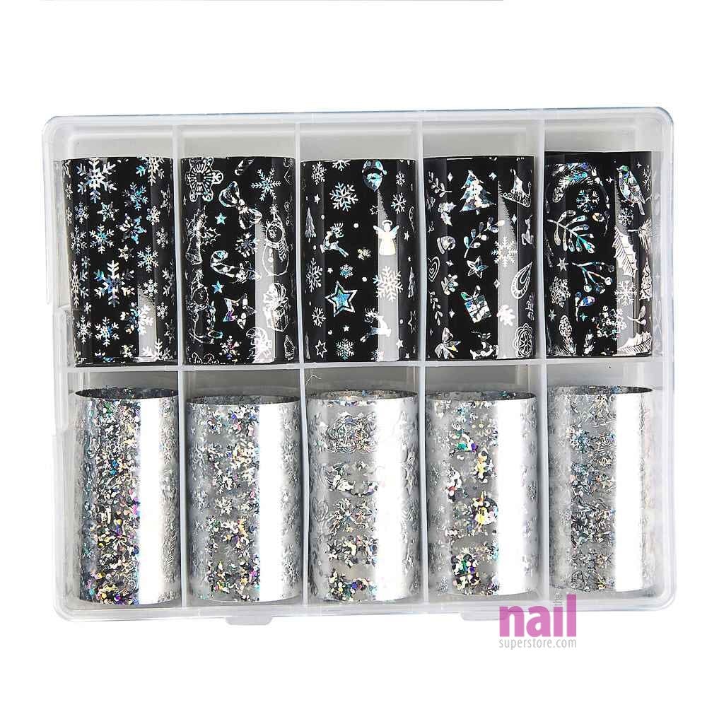 Christmas Transfer Foil Nail Art | Pack