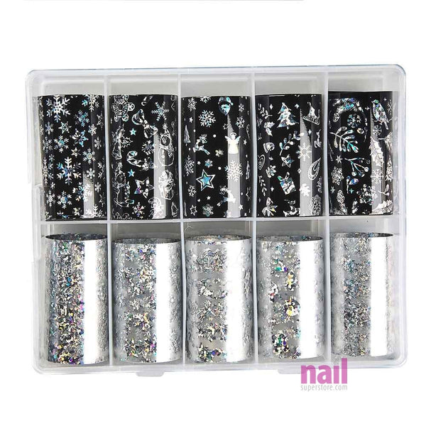 Christmas Transfer Foil Nail Art | Pack #2 - Pack 520564 - The Nail Superstore