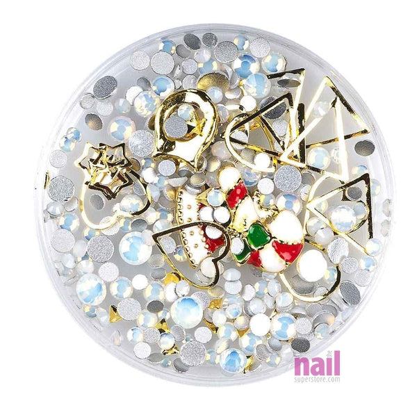 Christmas Nail Art Parts | Pack #1 - Pack 520617 - The Nail Superstore