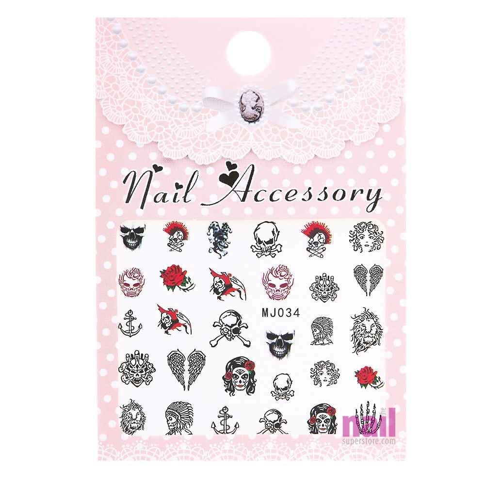 Halloween Nail Art Sticker Decal | Pack