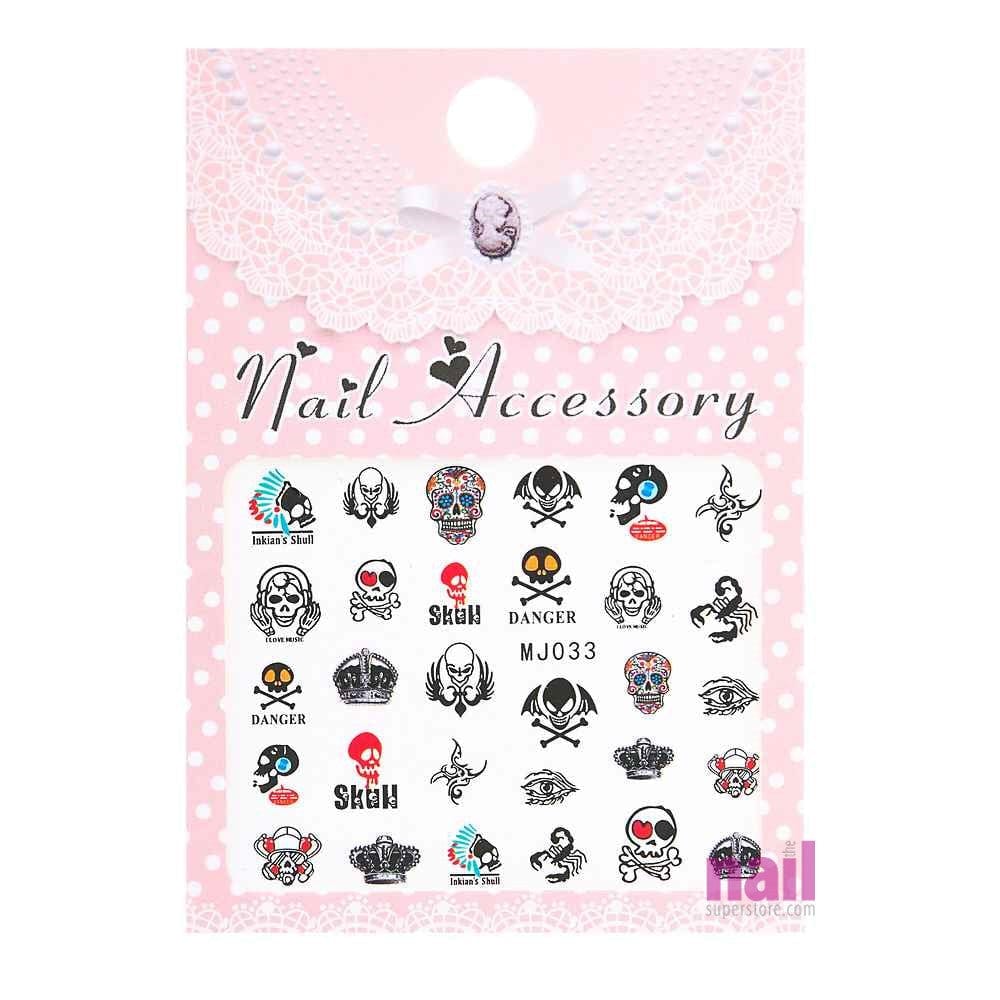 Halloween Nail Art Sticker Decal | Pack