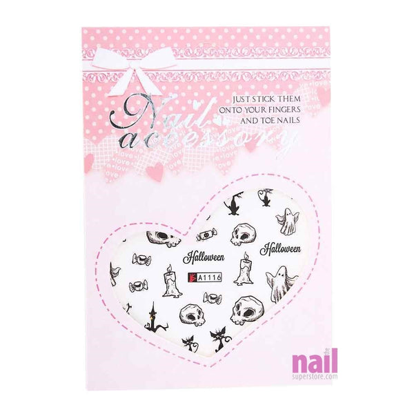 Halloween Nail Art Sticker Decal | Pack #12 - Each 520639 - The Nail Superstore