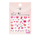 Valentine Nail Art Sticker Decal | Pack