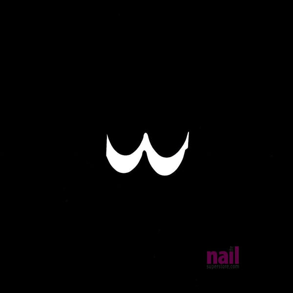 French Manicure Guide Template | Pack #2 - Each 520649 - The Nail Superstore