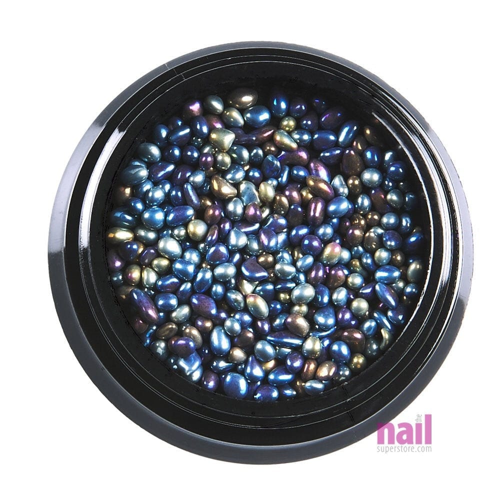Japanese Rhinestone Nail Art Decoration | Crystal Metallic Blue - Pack 521092 - The Nail Superstore