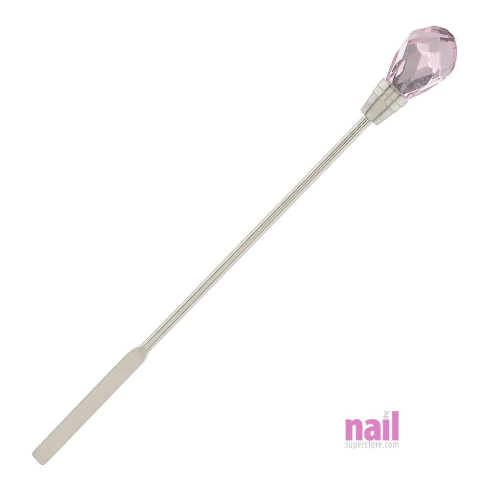 Gel, Nail Art Pigment Powder Spatula Mixer | Pink - Each 521111 - The Nail Superstore