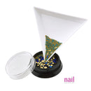 Triangle Nail Rhinestone  Sorting Tray | Eliminates Dropping & Spilling - Each 521132 - The Nail Superstore