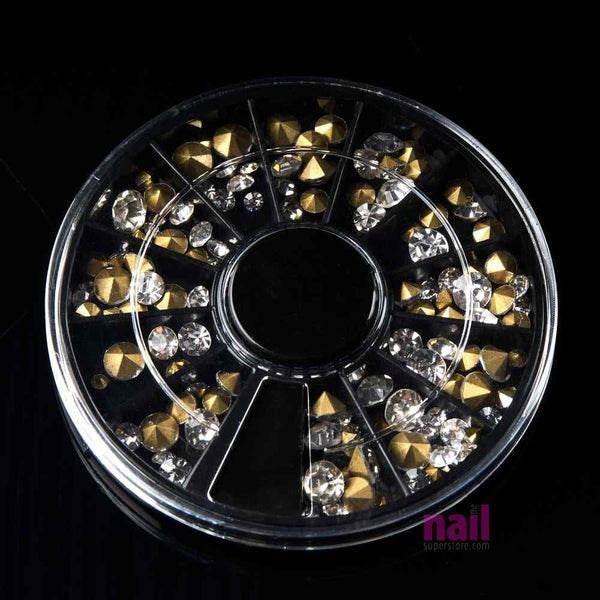 Premium Crystal 3D Nail Art Rhinestones | Pack #2 - Pack 521137 - The Nail Superstore