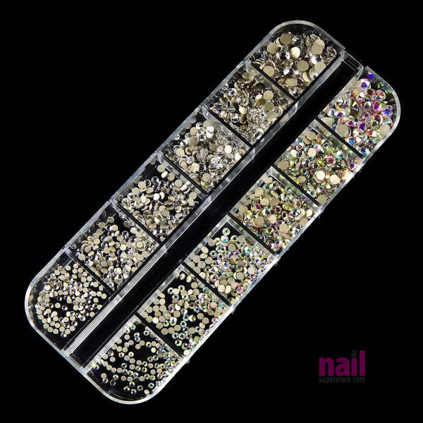 Flatback Bling 3D Nail Art Rhinestones | Pack #1 - Pack 521141 - The Nail Superstore