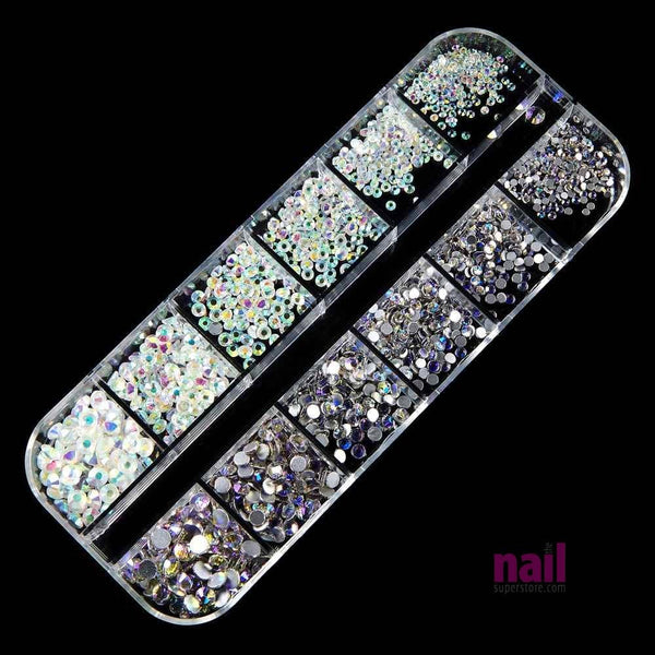 Flatback Bling 3D Nail Art Rhinestones | Pack #2 - Pack 521142 - The Nail Superstore