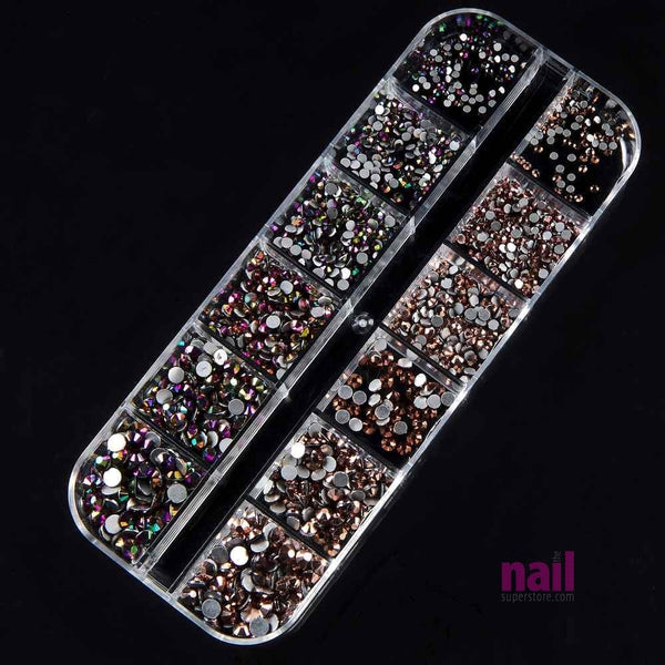 Flatback Bling 3D Nail Art Rhinestones | Pack #3 - Pack 521143 - The Nail Superstore