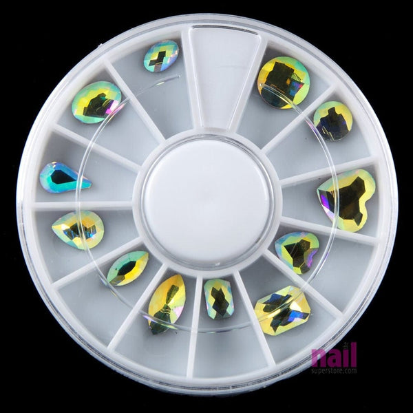 Mixed AB Nail Art Rhinestones | Pack #1 - Pack 521148 - The Nail Superstore