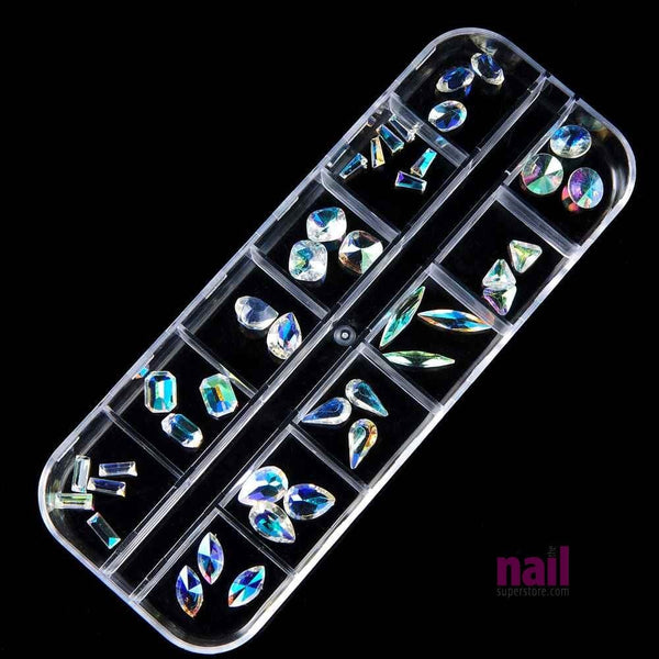 Mixed Nail Art Rhinestones | Pack #10 - Pack 521163 - The Nail Superstore