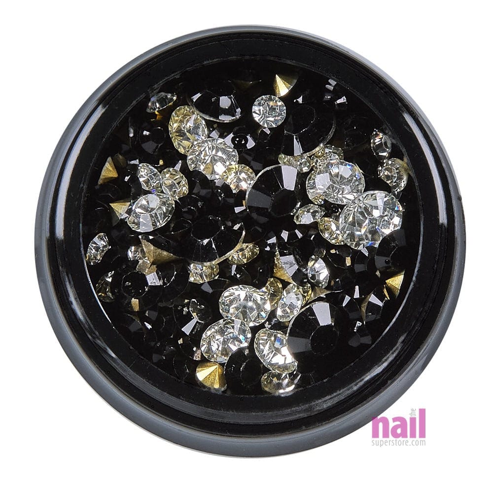 Brilliant Pointed Back Nail Art Rhinestone | Pack