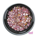 Brilliant Pointed Back Nail Art Rhinestone | Pack